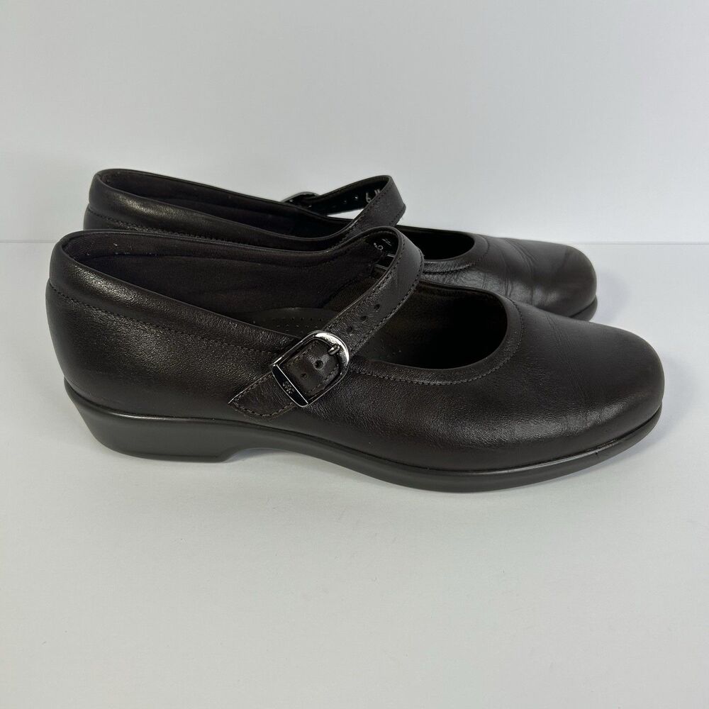 SAS Tripad Comfort Maria Buckle Strap Brown Mary Jane Women's Shoes Size 6 M